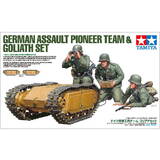 Figurina Tamiya German Goliath with Pioneer Team