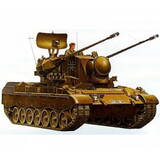 Figurina Tamiya Flakpanzer Gepard 1/35