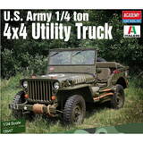 Figurina Academy U.S. Army 1/4 ton 4x4 Utility Truck 1/24