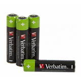 Baterii VERBATIM 49514, AAA/HR03, reincarcabile, 4 buc