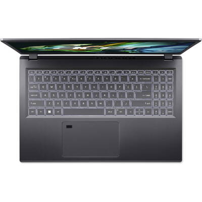 Laptop Acer 15.6'' Aspire 5 A515-48M, FHD IPS, Procesor AMD Ryzen 5 7530U (16M Cache, up to 4.5 GHz), 16GB DDR4X, 512GB SSD, Radeon, No OS,  Steel Grey