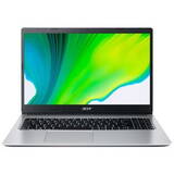 15.6'' Aspire 3 A315-58, FHD, Procesor Intel Core i7-1165G7 (12M Cache, up to 4.70 GHz, with IPU), 16GB DDR4, 512GB SSD, Intel Iris Xe, No OS, Pure Silver