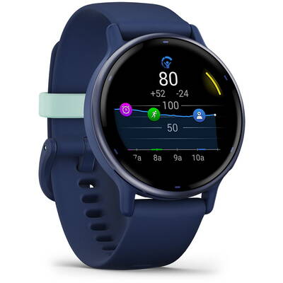 Smartwatch Garmin vívoactive 5 Blue/Blue Metal