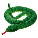 Jucarie de Plush Beppe Șarpe verde 180 cm