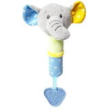 Toy with sound Colorful elephant 17 cm