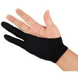 2 finger gloves SG2,Black,XLarge