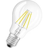 Osram 2 Becuri LED Base Classic A, E27, 4W (40W), 470 lm, lumina calda(2700K), cu filament