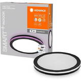 LEDVANCE Plafoniera LED RGB inteligenta SMART+ Wifi Orbis Circle 460, 28W, 2400 lm, lumina alba si color (3000-6500K), IP20, Ø460x95mm, ABS/Policarbonat, Negru