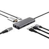 Hub USB TRUST Dalyx 6-in-1 Multiport Adapter