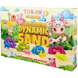 Jucarie Educativa TUBAN Dynamic sand - Farm set