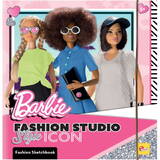 Jucarie Educativa Lisciani Barbie Sketch book together fashion studio