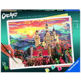 Jucarie Educativa Ravensburger CreArt coloring book for children Magic castle