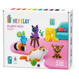 Jucarie Educativa Tm Toys Hey Clay Masa Plastica Puchate animale de companie