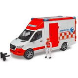 Masinuta BRUDER Mercedes-Benz Sprinter Ambulance with figurine and module