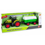 Masinuta Smily Play Tractor with sound Green Tanker 900