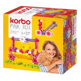 Jucarie Korbo Blocks Pink 110