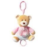 Teddy bear 25 cm pink-blue
