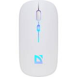 Mouse Defender Wireless silent click TOUCH MM-997 battery 800/1200/1600 DPI Alb