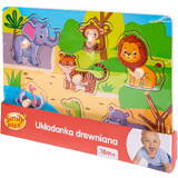 Puzzle Smily Play ZOO wooden puzzle