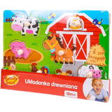 Puzzle Smily Play Wooden with handles