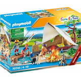 Set Jucarii PLAYMOBIL Figures set Family Fun 70743 Family Camp