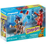 Set Jucarii PLAYMOBIL Scooby-Doo Adventure with Ghost Clown
