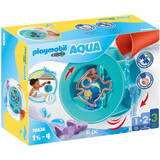 Figurine 1.2.3 70636 AQUA Water Wheel with baby shark