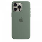 Silicone with MagSafe for iPhone 15 Pro Max - cypress