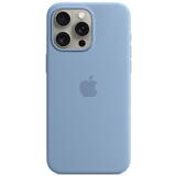 Silicone with MagSafe for iPhone 15 Pro Max - winter blue