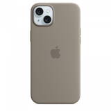 Silicone with MagSafe for iPhone 15 Plus - clay