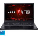Laptop Acer Gaming 15.6'' Nitro V 15 ANV15-51, FHD IPS 144Hz, Procesor Intel Core i5-13420H (12M Cache, up to 4.60 GHz), 16GB DDR5, 512GB SSD, GeForce RTX 2050 4GB, No OS, Obsidian Black