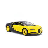 Bugatti Chiron yellow-black 1/24