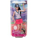 Papusa MATTEL Barbie Doll & Accessories, Career Tennis Player Doll With Racket And Ball