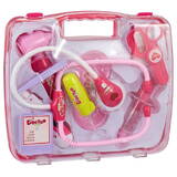 Medical kit with batteries - pink