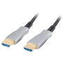 Cablu HDMI LANBERG CA-HDMI-20FB-0500-BK optical M/M 50m v2.0 4K AOC