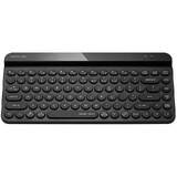 Tastatura A4Tech Wireless FSTYLER FBK30 Black 2.4GHz+BT (Silent)