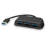 SL-140109, 3x USB 3.2 Gen 1, 1x USB-C, Black