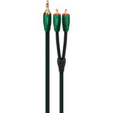 AudioQuest Cablu audio 3.5mm - 2RCA Evergreen 1.5m