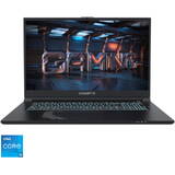 Laptop GIGABYTE Gaming 17.3'' G7 MF, FHD 144Hz, Procesor Intel Core i5-12500H (18M Cache, up to 4.50 GHz), 16GB DDR4, 512GB SSD, GeForce RTX 4050 6GB, Free DOS, Black