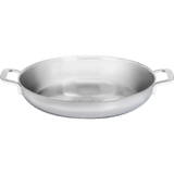 Multifunction 7 32 cm steel frying pan with 2 handles