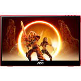Monitor AOC Gaming Portabil IPS LED 15.6" 16G3, Full HD (1920 x 1080), 144 Hz, 4 ms, Negru