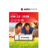Memorie USB AgfaPhoto USB 2.0, 16GB, Silver