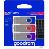 Memorie USB GOODRAM UTS3 USB 3.0 128GB 3-pack mix