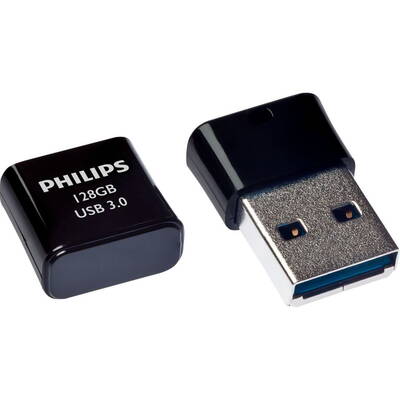 Memorie USB Philips Pico Edition Midnight Black USB 3.0 128GB