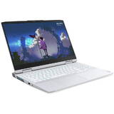 Laptop Lenovo IdeaPad Gaming 3 15IAH7, Intel Core i5-12450H, 15.6inch, RAM 16GB, SSD 512GB, nVidia GeForce RTX 3050 4GB, Windows 11, Glacier White