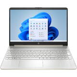 Laptop HP 15s-fq2619nw, Intel Core i3-1115G4, 15.6inch, RAM 8GB, SSD 256GB, Intel UHD Graphics, Windows 11, Pale Gold