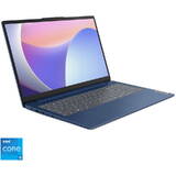 Laptop Lenovo 15.6'' IdeaPad Slim 3 15IAH8, FHD IPS, Procesor Intel Core i5-12450H (12M Cache, up to 4.40 GHz), 16GB DDR5, 512GB SSD, GMA UHD, No OS, Abyss Blue