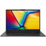 Laptop Asus 15.6'' Vivobook Go 15 E1504FA, FHD, Procesor AMD Ryzen 5 7520U (4M Cache, up to 4.3 GHz), 8GB DDR5, 512GB SSD, Radeon 610M, No OS, Mixed Black