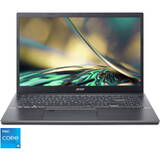 Laptop Acer 15.6'' Aspire 5 A515-57, FHD IPS, Procesor Intel Core i5-12450H (12M Cache, up to 4.40 GHz), 16GB DDR4, 512GB SSD, GMA UHD, No OS, Steel Gray