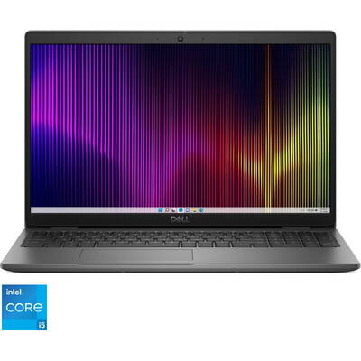 Laptop Dell 15.6'' Latitude 3540, FHD, Procesor Intel Core i5-1335U (12M Cache, up to 4.60 GHz), 8GB DDR4, 512GB SSD, Intel Iris Xe, Linux, 3Yr ProSupport